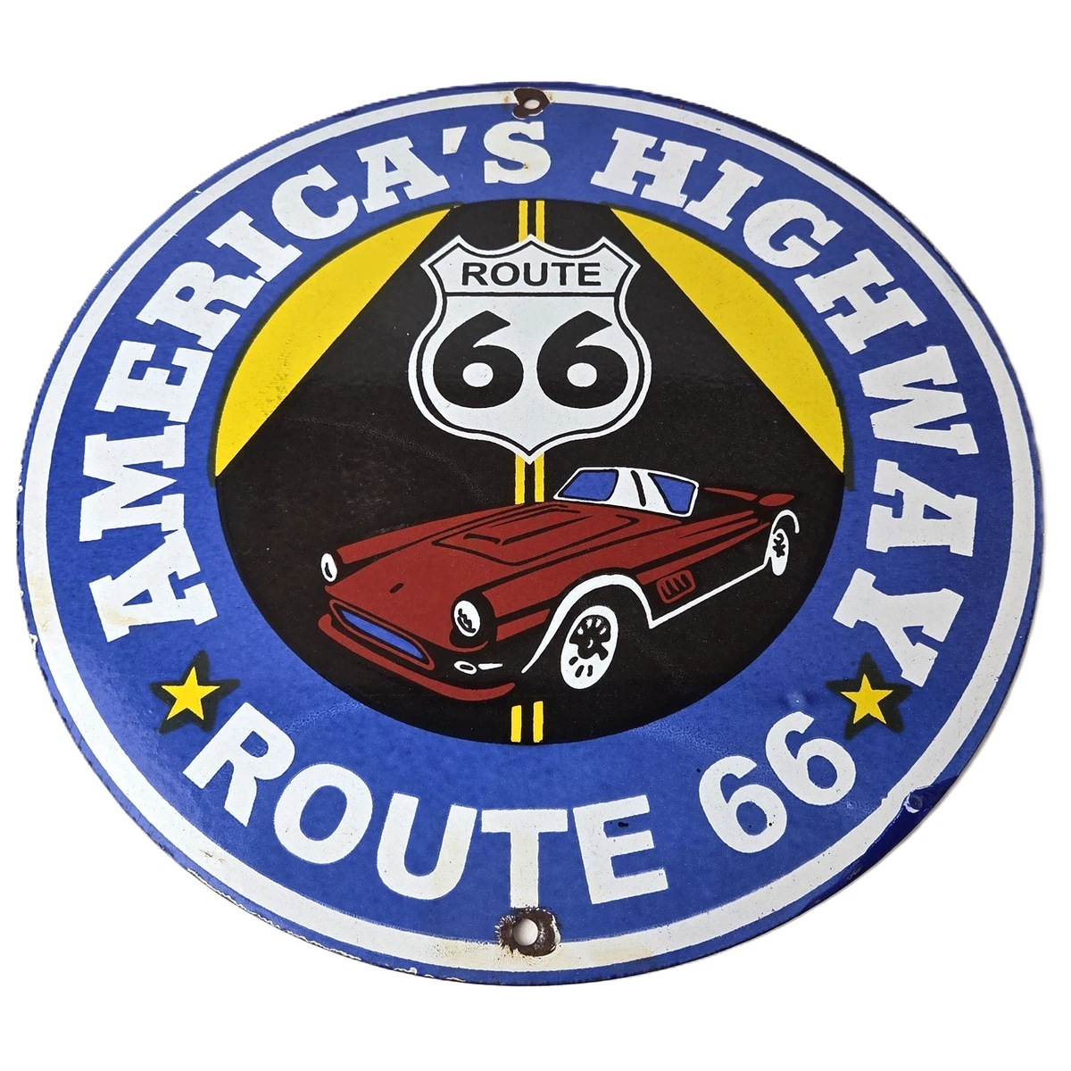 Route 66 Sign In Original Advertising Signs (1930-1969) for sale