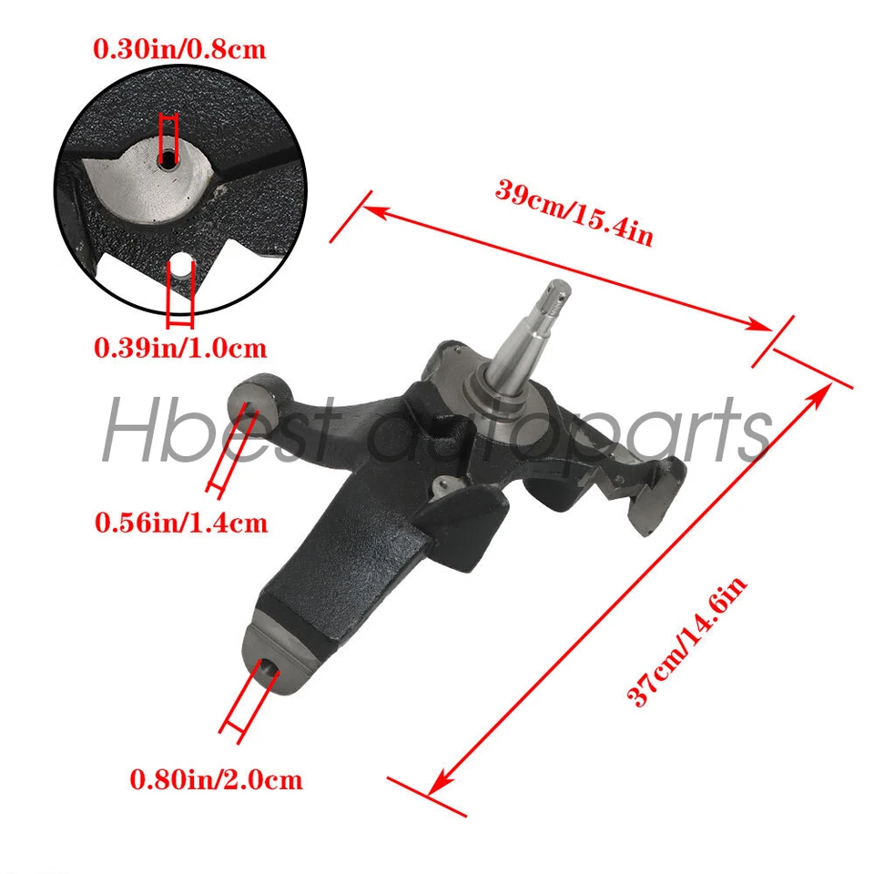 Husillos de elevación de 4" para Chevrolet Tahoe GMC C1500 M0117K18-1 1988-1999 Foto 4 de 4