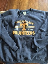 Men Vintage Made In USA Tennessee Vols Crewneck XL