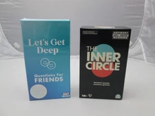 Party Games Lot - Let’s Get Deep For Friends - The Inner Circle - New