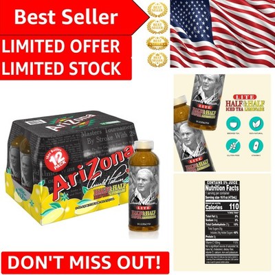 Natural Arnold Palmer Tea - 16oz Bottles, 12-Count, Low Calorie Refreshment