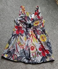 Feminine Floral Y2K Babydoll Cami Top L Fairy Coquette Lace Dainty Whimsigoth