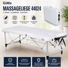 GiMa 44024 Massageliege Aluminium 2-Zonen Kla...