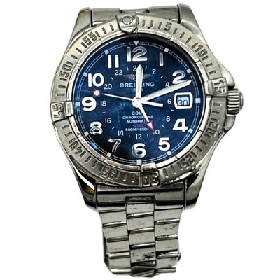 Breitling A32350 Colt Black Dial Stainless w/Paperwork
