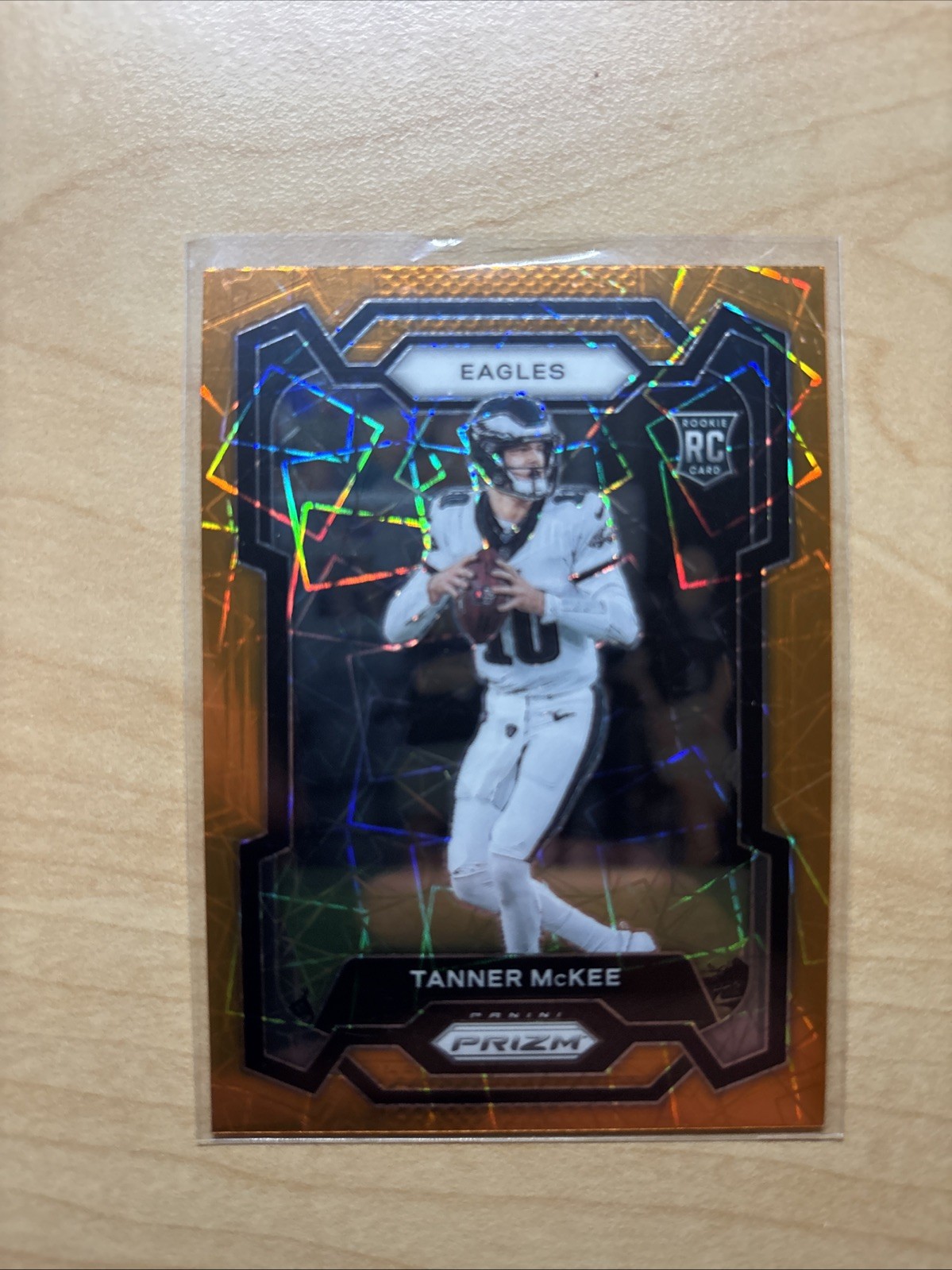 TANNER MCKEE ROOKIE CARD 2023 PANINI PRIZM LAZER PRIZM #383 RC