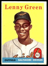 1958 Topps #471 Lenny Green | VG