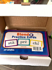 Abeka Blend B Phonics Practice Cards 149 Mult...