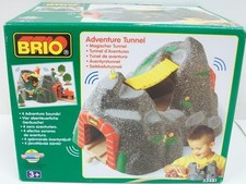Brio 33481 Wooden  Plastic Adventure Tunnel Set