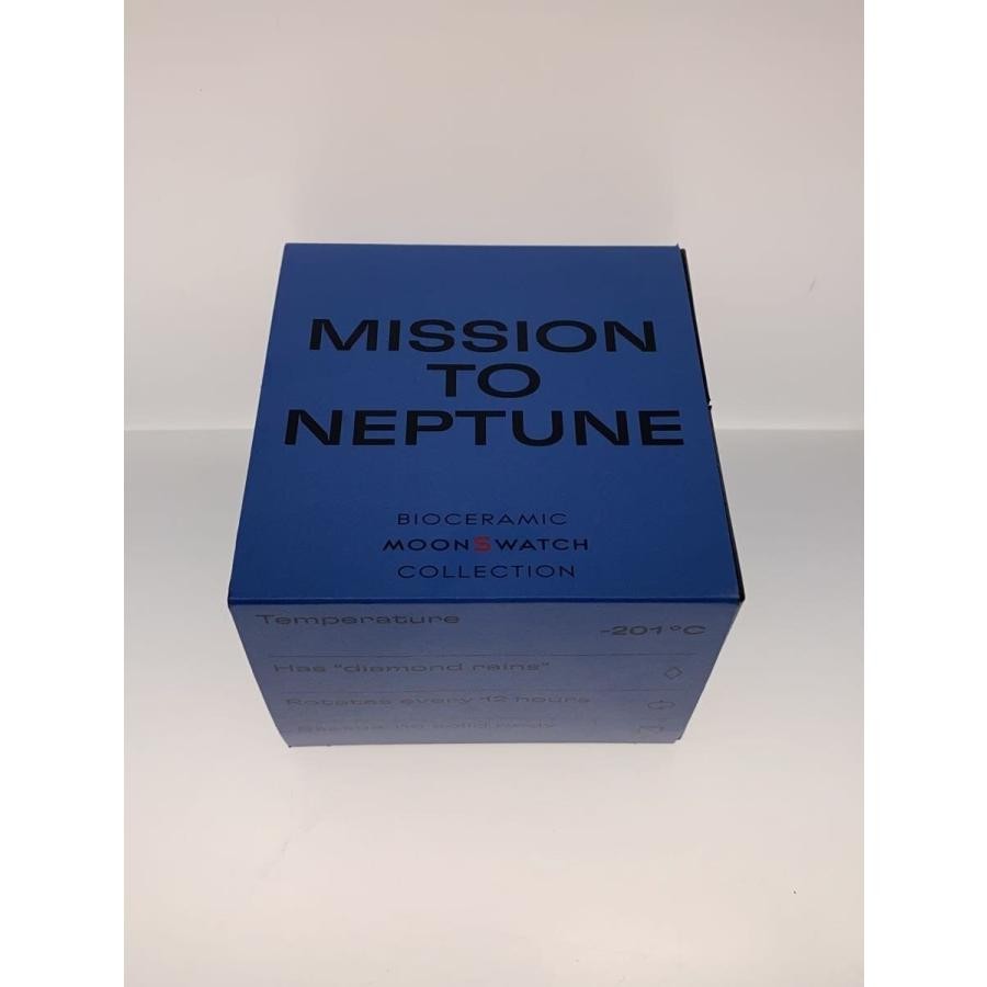 SWATCH◆Quartz watch/Analog/BLU/Non-brand belt image 6