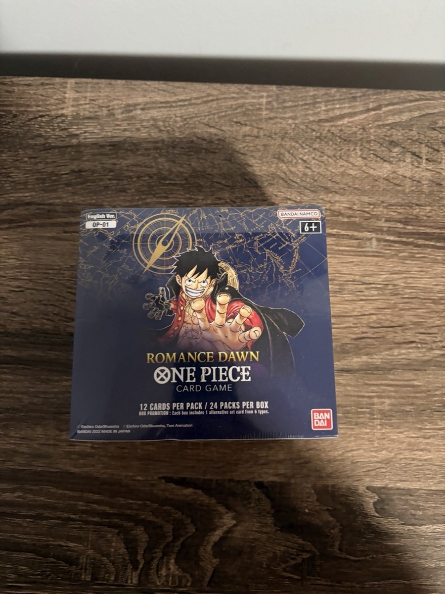 ONE PIECE TCG ROMANCE DAWN OP-01 FACTORY SEALED 24 PACK BOOSTER