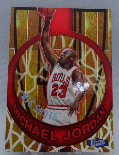 Fleer Ultra Big Shots Michael Jordan Bulls 1997-98 NBA Insert Card #1 BS
