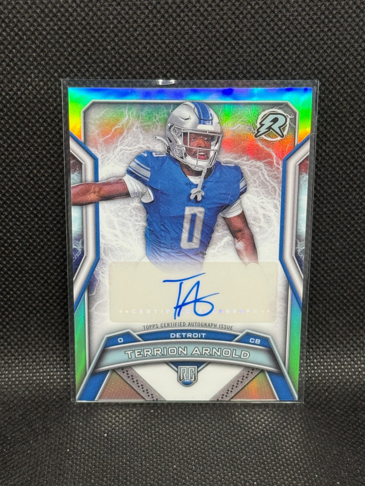 2024 Topps ResurgenceResurgence Rookie Signatures Terrion Arnold #RRS-TA