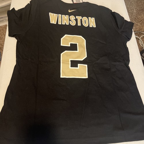 Nike Jameis Winston New Orleans Saints Women's Name & Number T-Shirt Size Medium - Foto 3 di 3