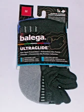 Balega UltraGlide Low Cushion Unisex No Show Socks  Men's Size Medium NWT Black