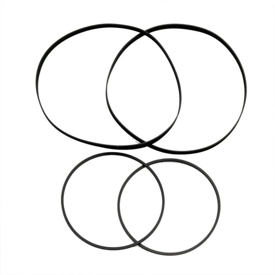 Sony TC-WE435/TCWE435 Dual Deck Cassette Player Replacement Belts Pack of 4 (5)