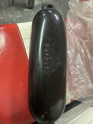 New Smooth Dolphin Marine 5'' X 20'' Boat Fender Vinyl Bumper Dock Edge  Black