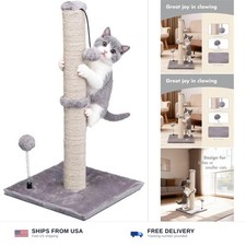 MECOOL Cat Scratching Post Premium Basics Kitten Scratcher Sisal Scratch Post...