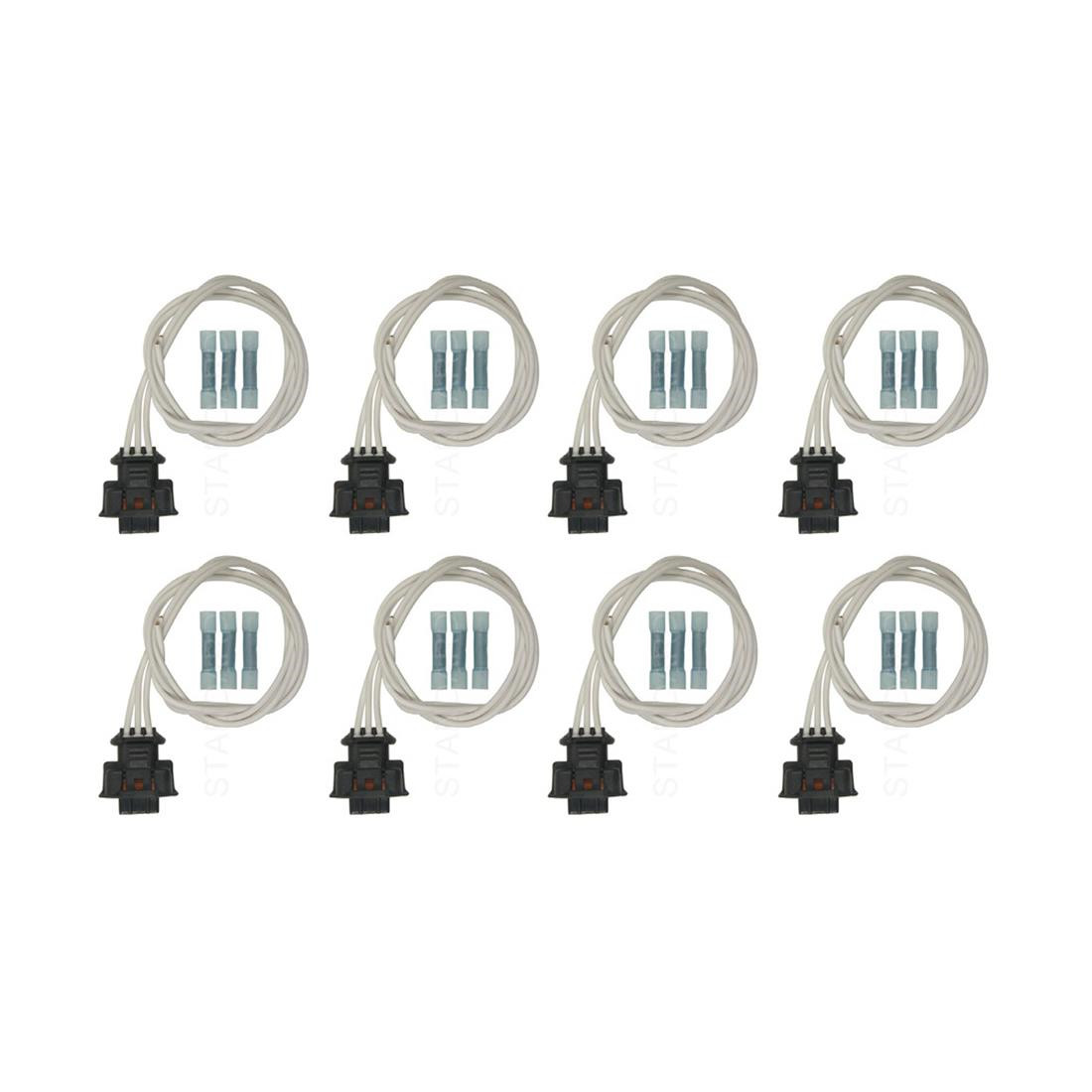 8PCS Ignition Coil Connector For Mercedes-Benz S430 2000-2006