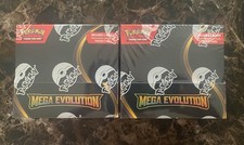 2X LOT Pokemon TCG Mega Evolution ENHANCED BOOSTER BOX Factory Sealed 36 Packs