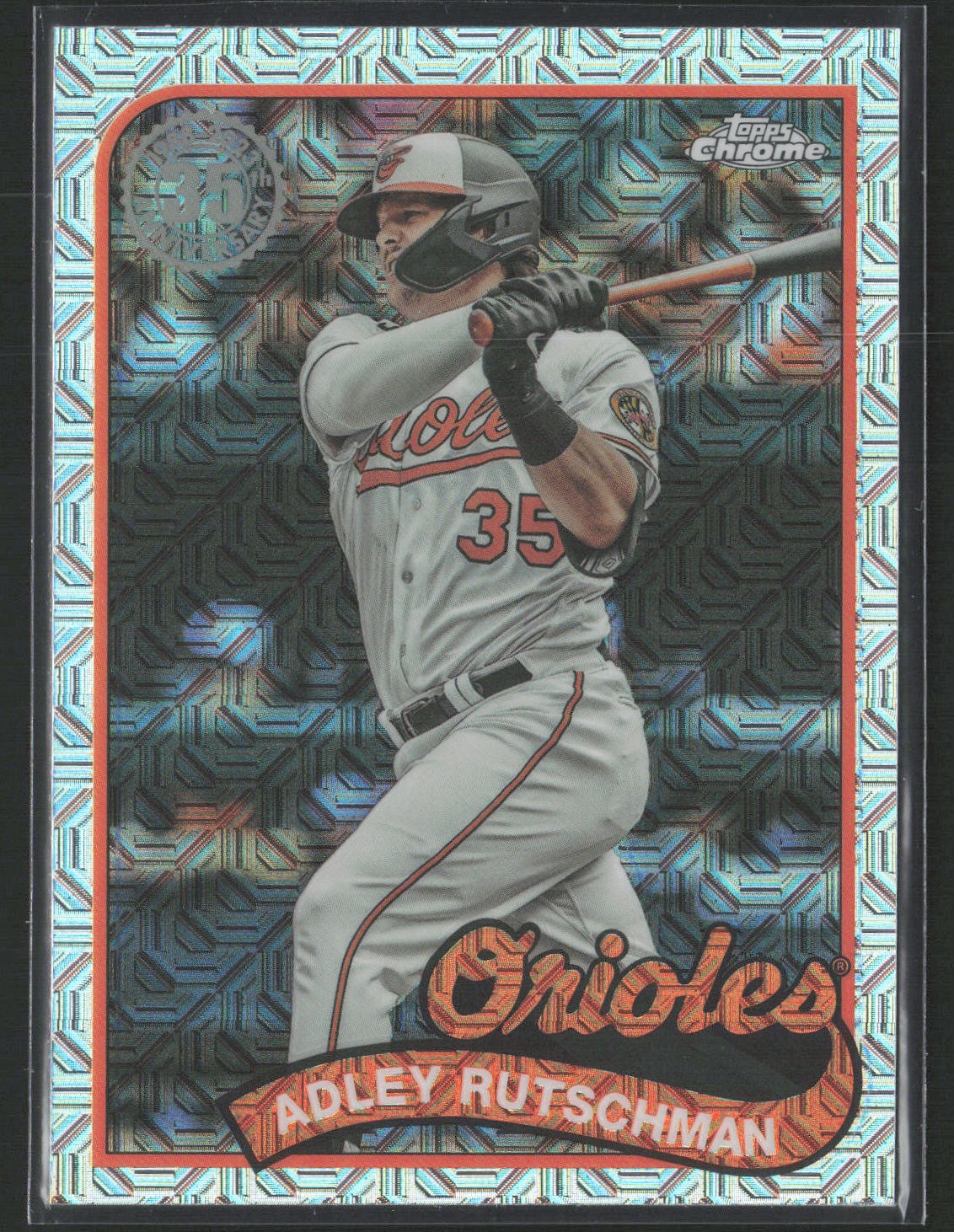 2024 Topps #2T89C-94 ADLEY RUTSCHMAN 35th Anniversary Silver Pack Chrome