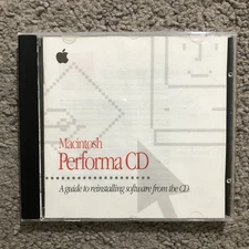 Macintosh Mac PERFORMA 6110 & 6115 CD System Software & Other 1994 SSW 7.5