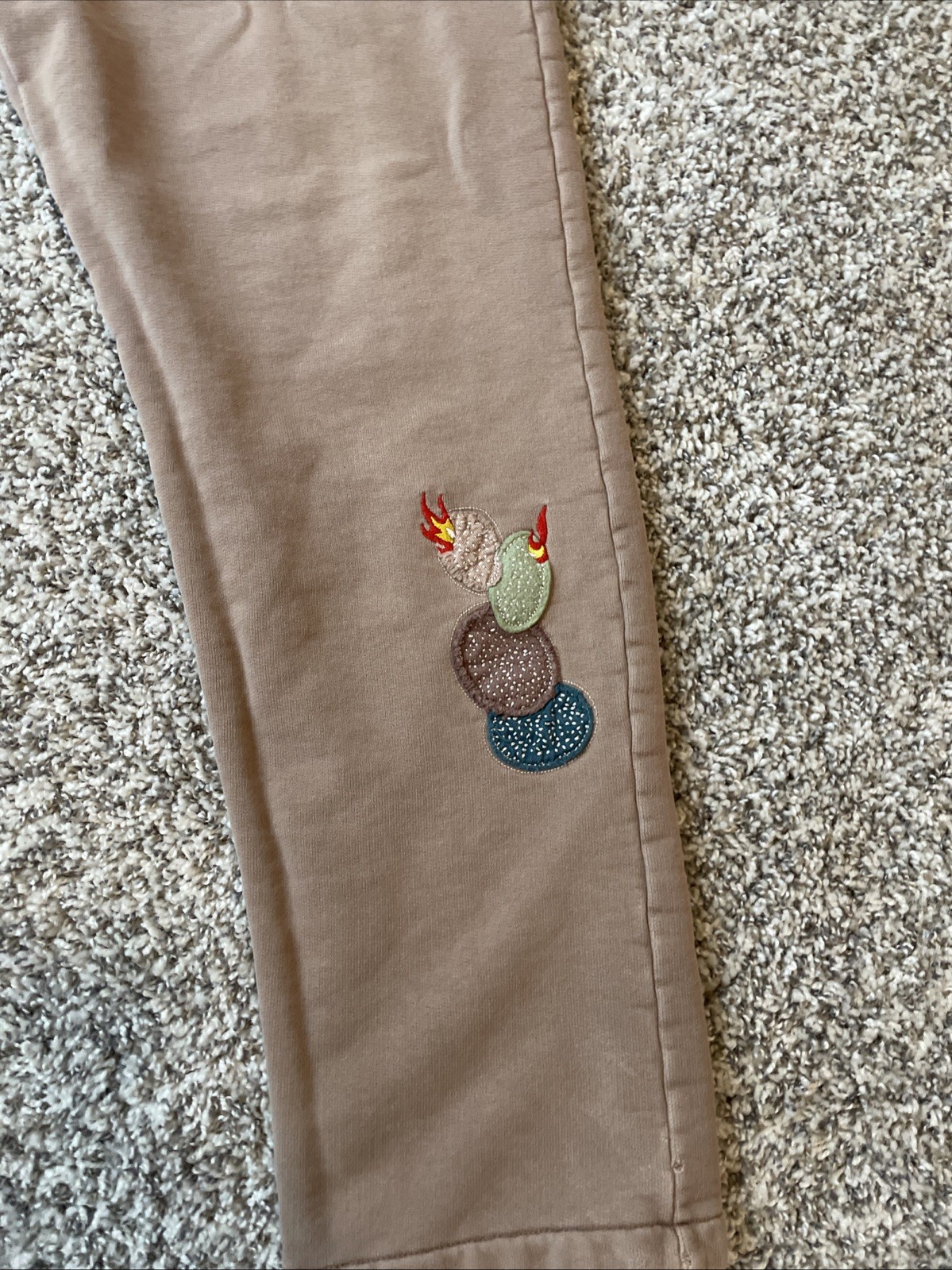 Travis Scott Astroworld Sweatpants Size Large Brand New Brown with Tags image 2
