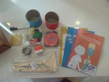 NEW Kiwi Co TINKER CRATE Air Cannon Kids Science Kit Gift STEM