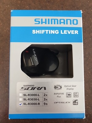 Shimano Sora SL-R3000 R Schalthebel 9-fach schwarz rechts Flat Bar Shifter 