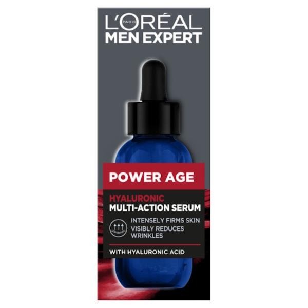 L'oréal Men Expert Power Age Serum: Multi-Action Serum For Men. Hyaluronic Acid Smooths, Firms, Revitalises Skin. Reduces Signs Of Aging For Healthy-Looking Skin. 30Ml - Image 13