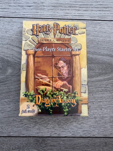 Harry Potter Diagon Alley 2 Player Trading Card Game Starter Set 2002 2 Foils - Picture 1 of 6