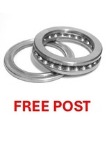 Image of METRIC THRUST BALL BEARINGS SINGLE DIRECTION 10MM TO 180MM BORE - YOU CHOOSE