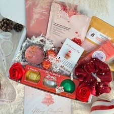 Christmas Hamper Set PERSONALISED Mum Spa Pamper Box For Her Women Present NEW