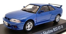 Norev 1/43 Scale Model Car 420185 - 1995 Nissan Skyline R33 GTR - Blue