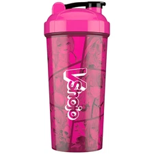 G Fuel VShojo VTuber Tall Plastic Shaker Cup 24 oz Pink Mixer Sport Bottle