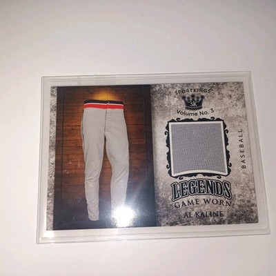 Sport Kings Sportkings Volume 3 Legends Game Worn Al Kaline #LPM-55 Baseball