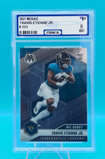 2021 Panini Mosaic TRAVIS ETIENNE JR. NFL Debut RC - PP MINT 9