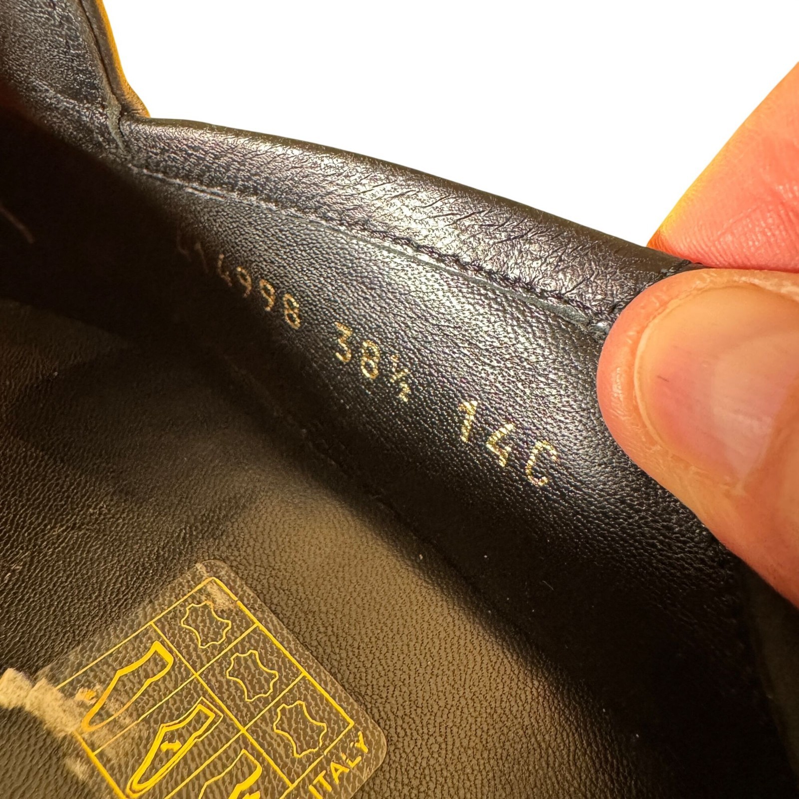 Gucci Brixton Horsebit Leather Loafer Black Size 38.5 thumbnail 8