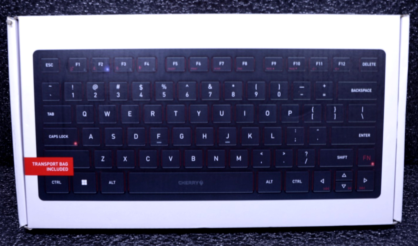 Genuine CHERRY KW 9200 Mini Wireless Slim Keyboard &ndash; Bla