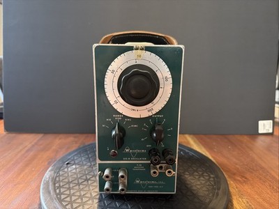 Waveforms 510-B Audio Oscillator Vintage Tube Signal Generator w/ T-10 Tra B.161