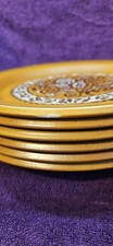 Vintage Royal Worcester Group Palissy Beauvais  Pottery 6 x dinner plates 10 ins
