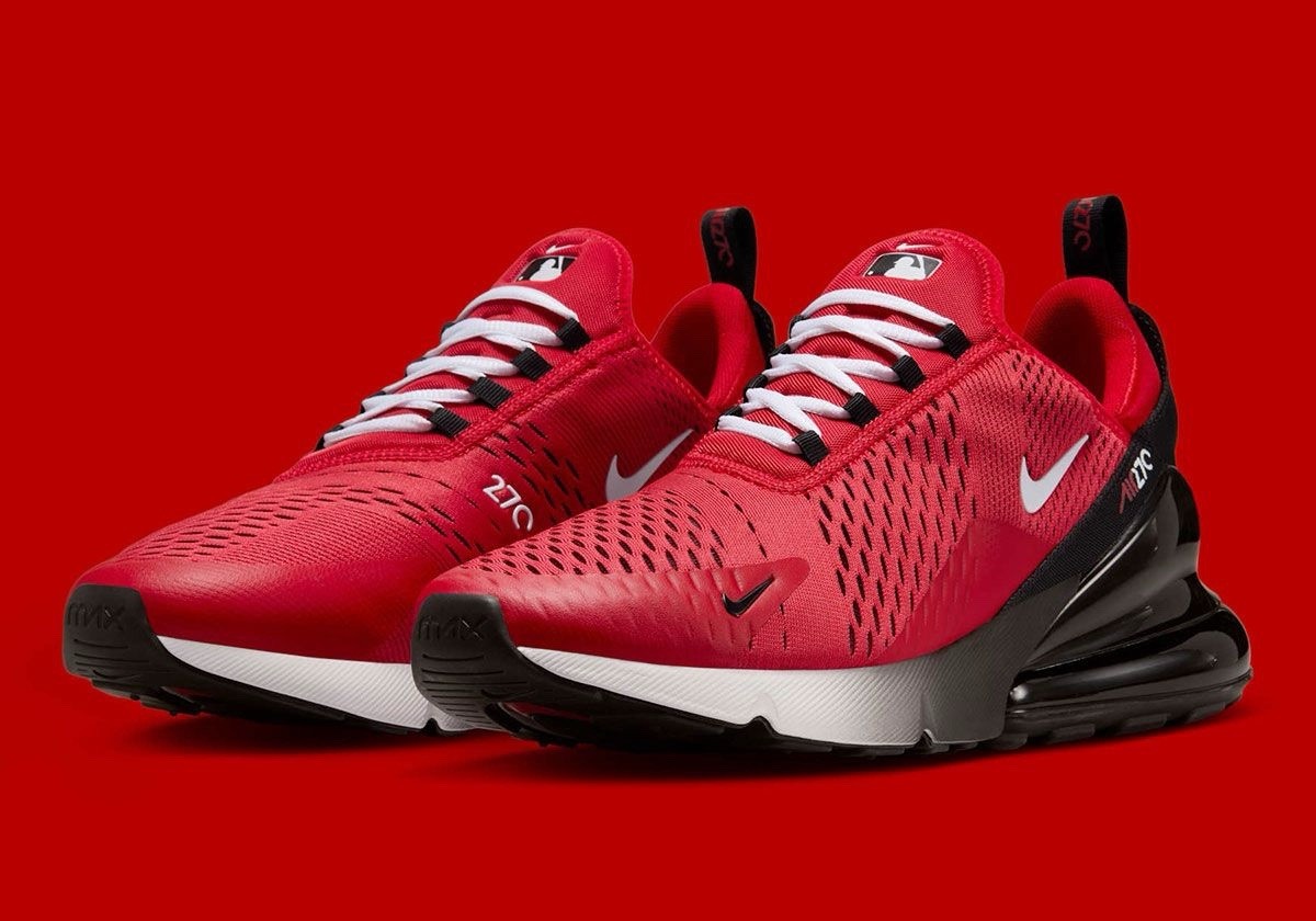 Sz 8.5 Nike Air Max 270 Chicago White Sox Red Black City Connect
