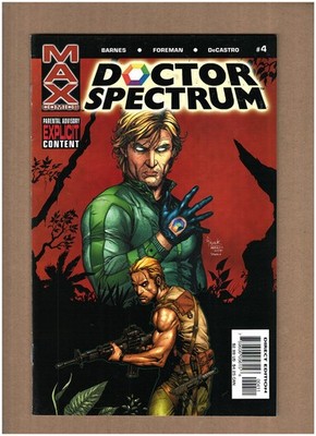 Doctor Spectrum #4 Marvel MAX 2005 Supreme Power VF+ 8.5