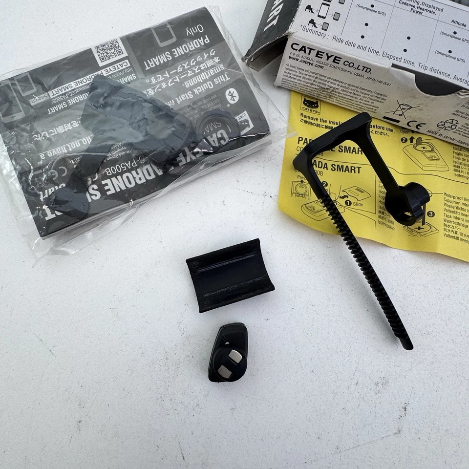 New CatEye Padrone Smart Cycling Computer Bluetooth CC-PA500B Black Open Box A57 - Image 4 of 4