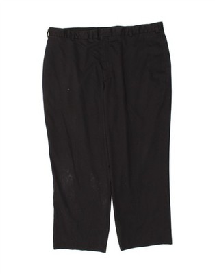 L.L.BEAN Herren Natural Fit Slim Chino Hose W44 L30 Schwarz Baumwolle CH10