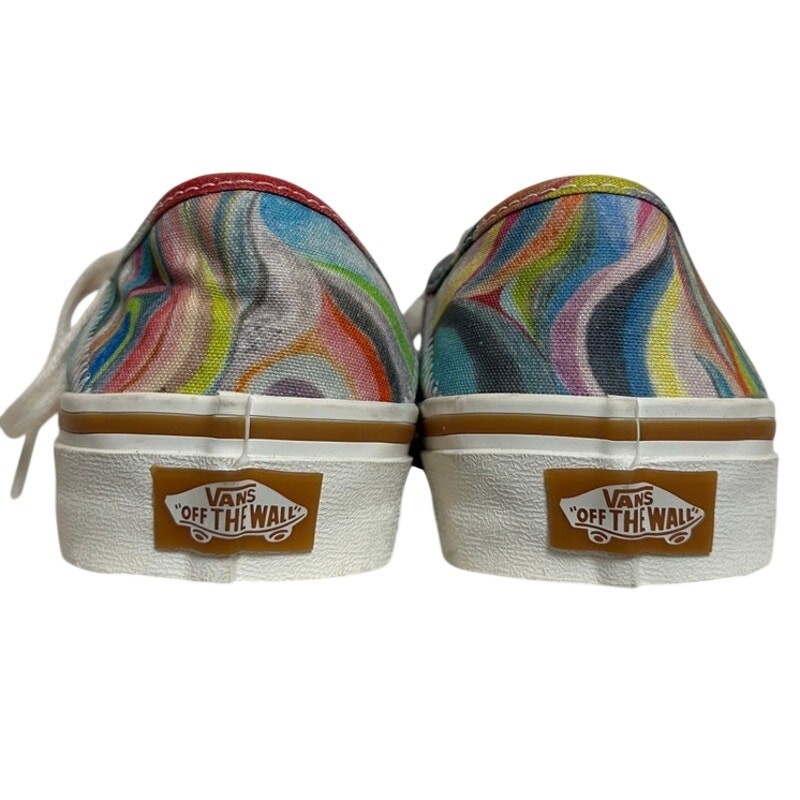 Vans X Chris Johnson Authentic SF Swirl Multi Color Tie Dye Women’s 7i image 6