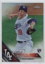 2016 Topps Chrome Refractor Kenta Maeda (Pitching) #92 6u5