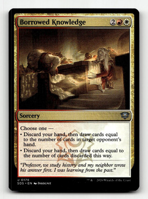 Borrowed Knowledge #178 (U) - MTG - Secrets of Strixhaven