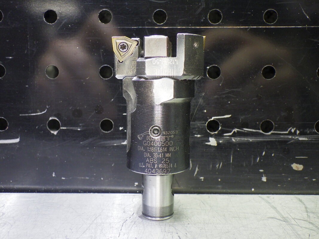Komet ABS25 1.181-1.614 Roughing Boring Head W/ Wings G0400500 (LOC2123D)