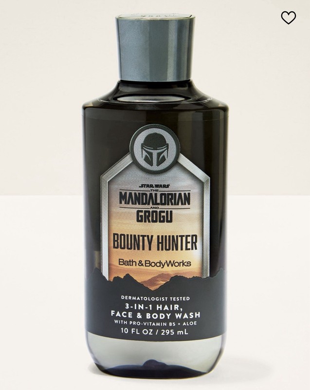 NEW Bath & Body Works Star Wars Bounty Hunter 3-in-1 Body Wash