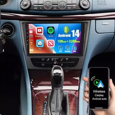 Android 14.0 Carplay Autoradio Für Mercedes Benz CLS E-Class W211 W219 GPS Navi